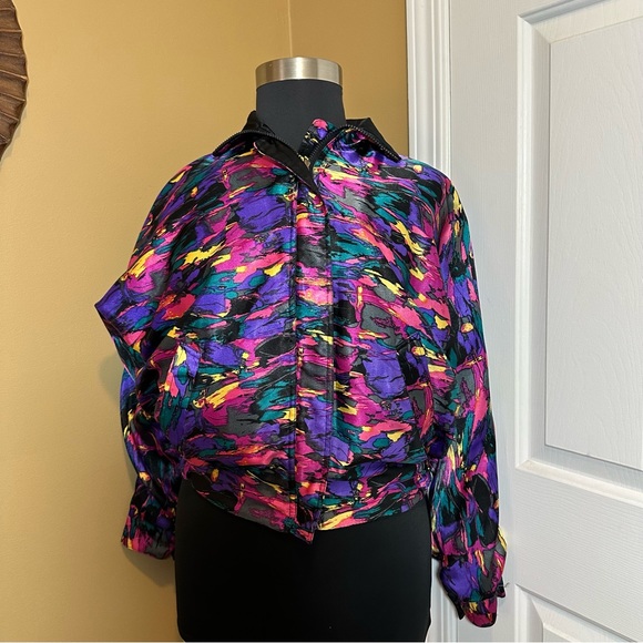 Women's Vintage reversible bomber jacket - Picture 9 of 12